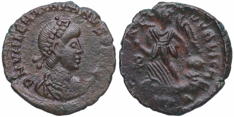 388-392. Valentiniano II. Sexto periodo. Cyzicus. RIC IX, 26 (a) 4 (C). 0,94 g. ...