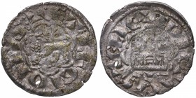 1277. Alfonso X (1252-1284). Cuenca. Dinero Seisén 2ª Guerra. Ve. 0,70 g. MBC. Est.25.