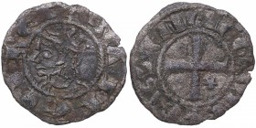 1284-1295. Sancho IV (1284-1295). León. Meaja Coronada. Mar 433. SAN4 6-1. Ve. 0,53 g. MBC-. Est.28.