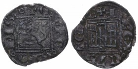 1312-1350. Alfonso XI (1312-1350). Burgos. Dinero. Mar 427. Ae. MBC / MBC+. Est.30.