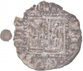 1369-1379. Enrique II (1369-1379). Santiago de Compostela. Dinero (Noven en otros catálogos). Núñez 171; Mar 675.1. Ve. 0,60 g. SI DNS. MBC- / MBC. Es...