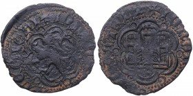 1379-1390. Juan I (1379-1390). Sevilla. Blanca. Mar 427. Ae. Escasa. MBC. Est.25.