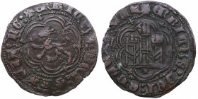 1390-1406. Enrique III (1390-1406). Toledo. Blanca. Mar 427. Ae. MBC+. Est.20.