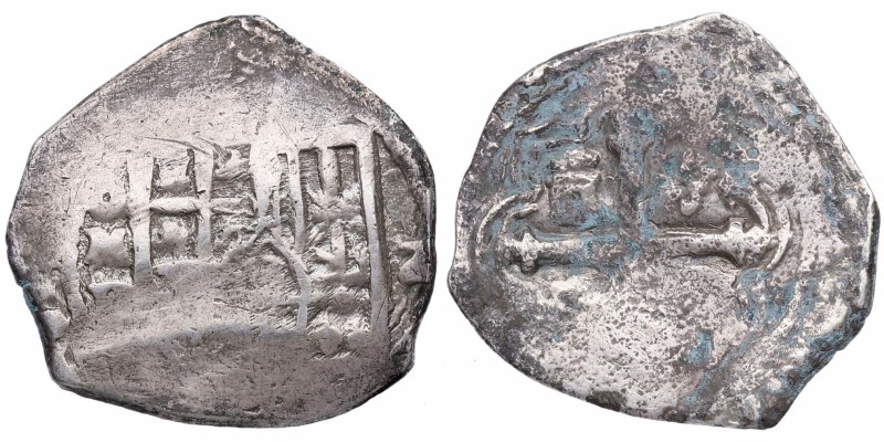 1641-55. Felipe IV (1621-1665). México. 2 Reales. Ag. 6,54 g. BC+. Est.60.