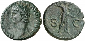 (41-42 d.C.). Claudio. As. (Spink 1861) (Co. 84) (RIC. 100). 11,86 g. MBC+.