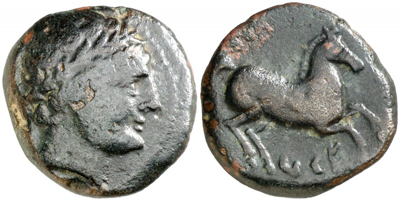 Cese (Tarragona). Semis. (FAB. 2299) (ACIP. 1106). 8,23 g. Muy escasa. MBC.