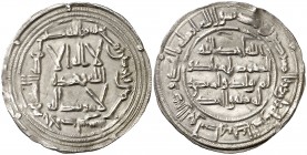 AH. 155. Emirato Independiente. Abderrahman I. Al Andalus. Dirhem. (V. 53) (Fro. 1). 2,71 g. EBC-.