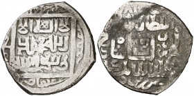 AH 811. Timuridas de Persia. Shah Rukh ibn Timur. Yazd. Tanka. (S.Album 2401.1) (Mitch. W. of I. 1932 ss var). 5,05 g. Ex Colección MB 17/10/2018, nº ...