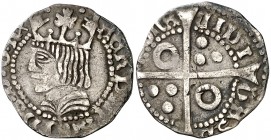 Ferran II (1479-1516). Barcelona. Croat. (Cru.V.S. 1141.1) (Cru.C.G. 3070). 2,28 g. MBC-.