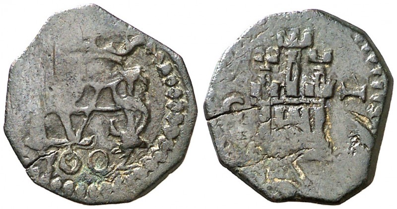 1602. Felipe III. Cuenca. 1 maravedí. (AC. 103). 0,90 g. Escasa. MBC.