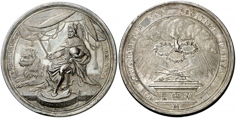 s/d (1753). Fernando VI. Primer premio de Tercera Clase de la Real Academia de S...