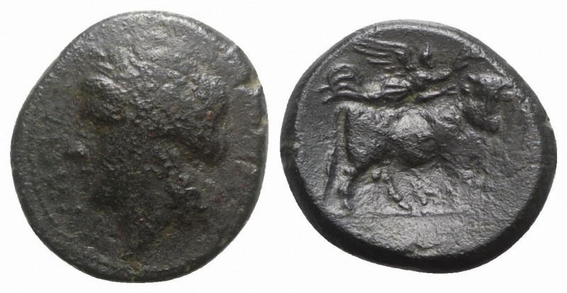 Northern Campania, Campania, Suessa Aurunca, c. 265-240 BC. Æ (22mm, 5.77g, 7h)....