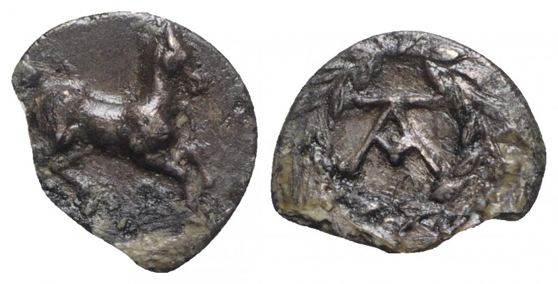 Sicily, Tauromenion. Campanian mercenaries, 354/3-344 BC. AR Litra (10mm, 0.65g,...