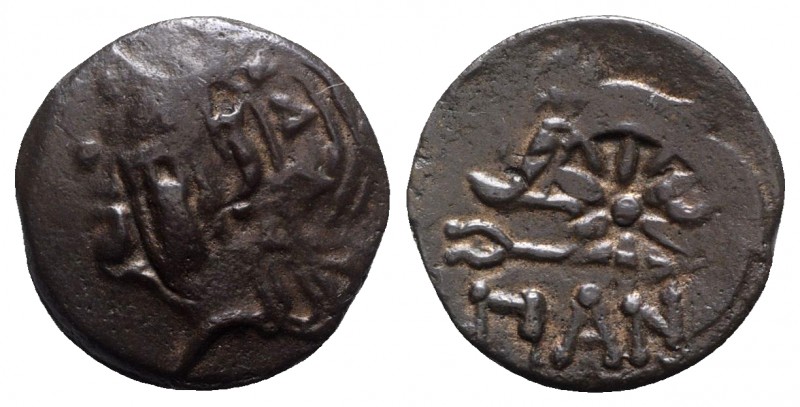 Cimmerian Bosporos, Pantikapaion, c. 304/3-250 BC. Æ (21mm, 5.17g, 12h). Wreathe...