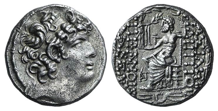 Seleukid Kings, Philip I Philadelphos (c. 95/4-76/5 BC). AR Tetradrachm (26mm, 1...