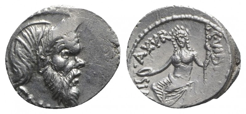 Roman Imperatorial, C. Vibius C.f. C.n. Pansa Caetronianus, Rome, 48 BC. AR Dena...