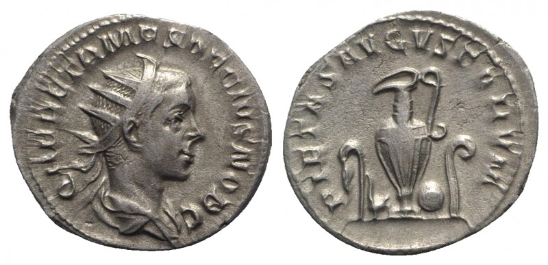 Herennius Etruscus (Caesar, 249-251). AR Antoninianus (23mm, 3.87g, 12h). Rome, ...