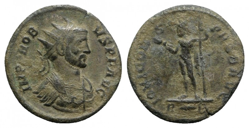 Probus (276-282). Radiate (21mm, 2.92g, 6h). Rome, AD 281. Radiate and cuirassed...