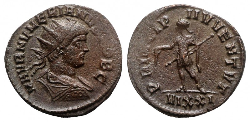 Numerian (Caesar, 282-283). Radiate (22mm, 3.11g, 12h). Ticinum, late AD 282. Ra...