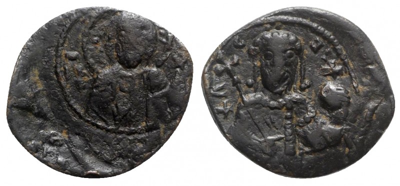 Alexius I (1081-1118). Æ Tetarteron (21mm, 3.26g, 12h). Thessalonica, 1092-1118....