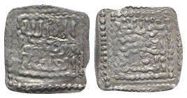 Islamic, Merinids of North Africa. Abu Yahya Abu Bakr ibn 'Abd al-Haqq I (AH 642-656 / AD 1244-1258). AR Dirham (15mm, 0.75g). NM, ND. Hazard 1151. Ne...