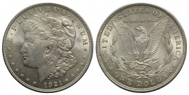 USA. AR One Dollar 1921 Morgan (38mm, 26.82g, 6h). KM 110. VF - Good VF