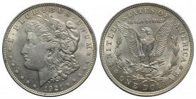 USA. AR One Dollar 1921 Morgan (38mm, 26.76g, 6h). KM 110. Good VF