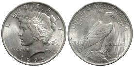 USA. AR One Dollar 1923 Liberty (38mm, 26.82g, 6h). KM 150. VF