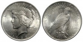 USA. AR One Dollar 1923 Liberty (38mm, 26.84g, 6h). KM 150. VF