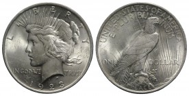 USA. AR One Dollar 1923 Liberty (38mm, 26.75g, 6h). KM 150. VF