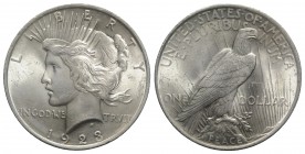 USA. AR One Dollar 1923 Liberty (38mm, 26.86g, 6h). KM 150. VF