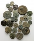 Mixed lot of 27 Greek and Roman Æ coins, to be catalog. Lot sold as is, no return