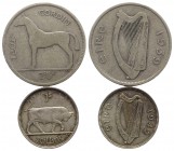 Ireland, lot of 2 coins, to be catalog. Lot sold as is, no return