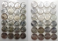 USA, lot of 24 AR Half Dollars. Lot sold as is, no return