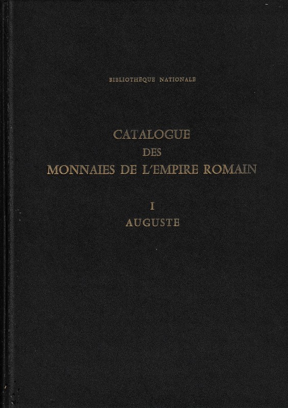 Giard J.-B., Catalogue Des Monnaies De L'Empire Romain.Vol. I. Auguste. Paris, 1...