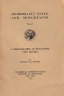 Mosser S., A Bibliography of Byzantine Coin Hoards. Numismatic Notes and Monographs No. 67. The American Numismatic Society, New York 1935. Cardbound,...