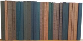 Museum Notes, lot of 27 Volumes (First series: VII-12, 14-23, 25-29, 31-33, Second series: 1-4). The American Numismatic Society, New York, 1957- 1992...