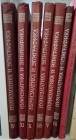 Numismatics and Epigraphy. USSR Academy of Sciences, 6 volumes: IV, V, VII, VIII, X, XI. Moscow, 1963-1974. Hardcover, 261+252+184+233+205+251pp., b/w...