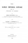 RIC II - The Roman Imperial Coinage Volume II - Vespasian to Hadrian. Mattingly M.A., Sydenham E.A. Spink & Son reprint, London 1989. Hardcover, 568pp...