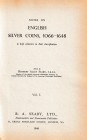 Seaby H.A., Notes on English Silver Coins 1066-1648 - Vol. I. London 1948. Hardbound, 87pp., line drawings. Good condition