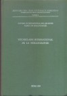 A.A.V.V. - Vocabulaire International de la Sigillographie. Roma, 1990. Pp. 389, tavv. 12. Ril. ed. importante lavoro.