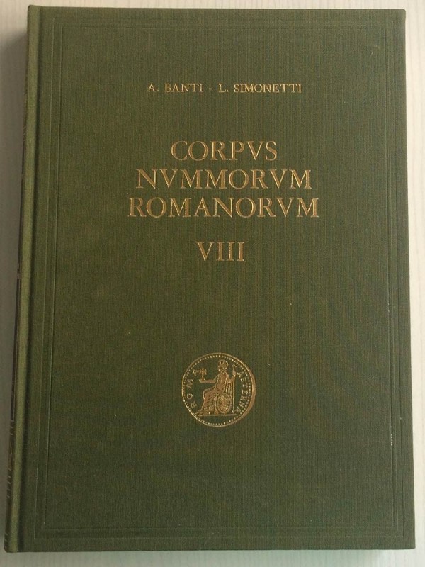 BANTI A., SIMONETTI L., Corpus Nummorum Romanorum Vol. VIII – Augvstus - Tiberiu...