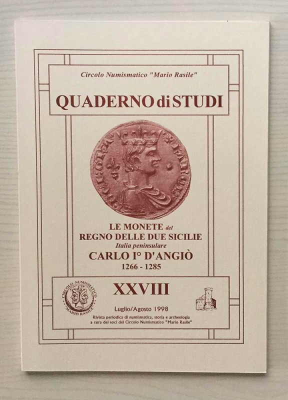 Circolo Numismatico “Mario Rasile” Quaderno di studi XXVIII Formia, Luglio-Agost...