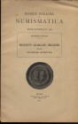 GNECCHI F. – Monete romane nella Collezione Scheyer. Milano, 1911. Pp. 16, tavv. 1. Ril. editoriale, ottimo stato, importante documentazione.