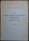 Hecht E., The Ducal Talers and Multiples of Bavaria Prior to 1800. Hesperia Art Monograph No. 1., 1954. Brossura editoriale, 36pp., foto B/N, testo in...