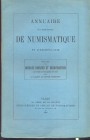 PONTON D’AMERCOURT V. – Monnaies romaines et Merovingiennes, expose au Trocadero en 1878. Paris, 1880. Pp. 31, tavv. 2. Ril. editoriale, buono stato, ...