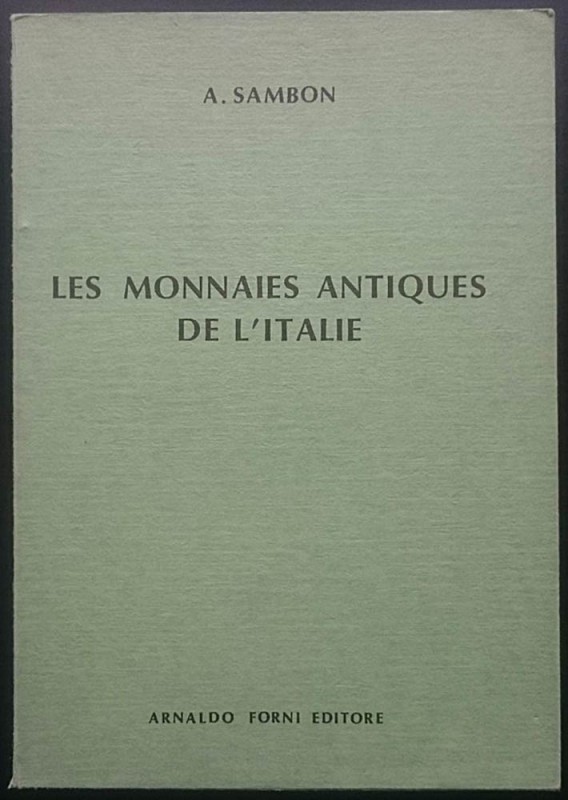 Sambon A., Les Monnaies Antiques de l'Italie. Arnaldo Forni Editore, ristampa, B...