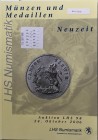 LHS Numismatik Auction 98. Munzen und Medaillen, Mittelalter Neuzeit. Zurich 24 Oktober 2006. Brossura ed. pp. 148, lotti 713, tavv. 6 a colori, ill. ...