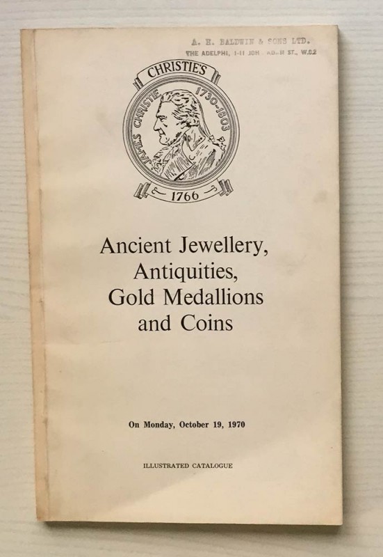 Christie's London Ancient Jewellery, Classical, Celtic, Egyptian and Western Asi...