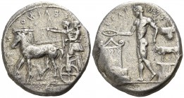 Sicily. Selinus 455-409 BC. Tetradrachm AR